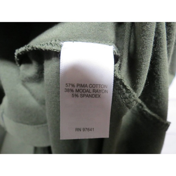 J. Jill Green Kale Button Up Shirt Style Dress Size Small NWT Comfortable - Picture 8 of 9